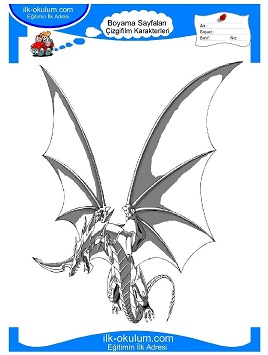 Çocuklar İçin Bakugan Boyama Sayfaları 